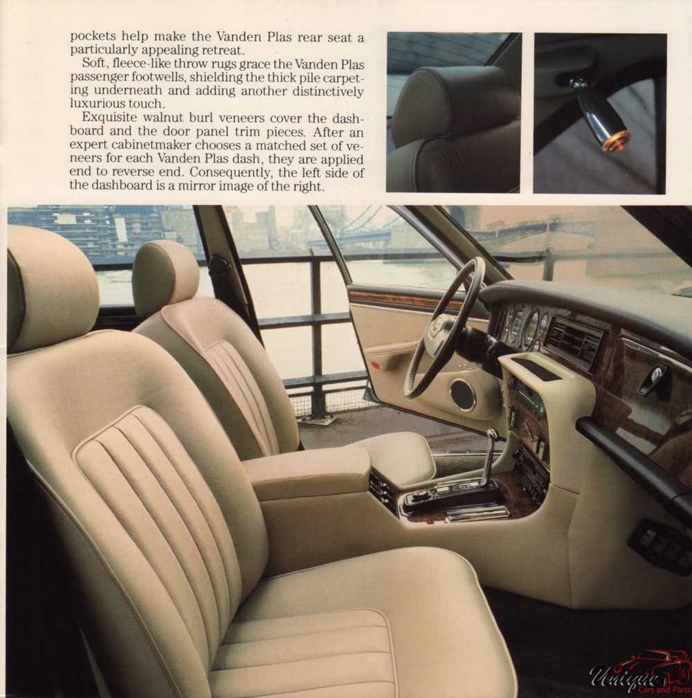 1987 Jaguar Model Lineup Brochure Page 9